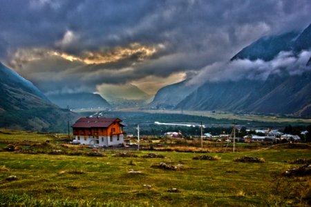 stormy skies