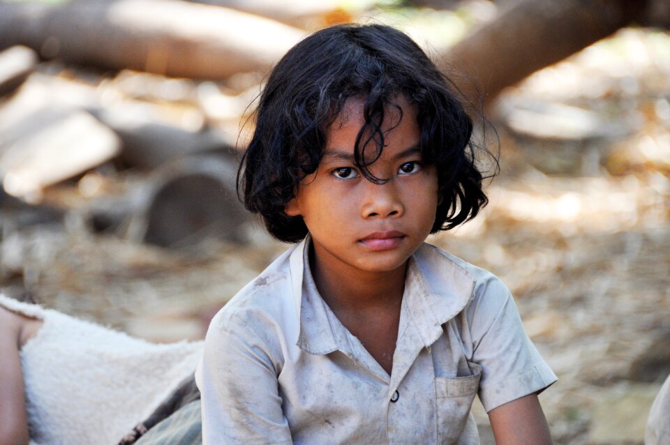 Child boy kambotscha
