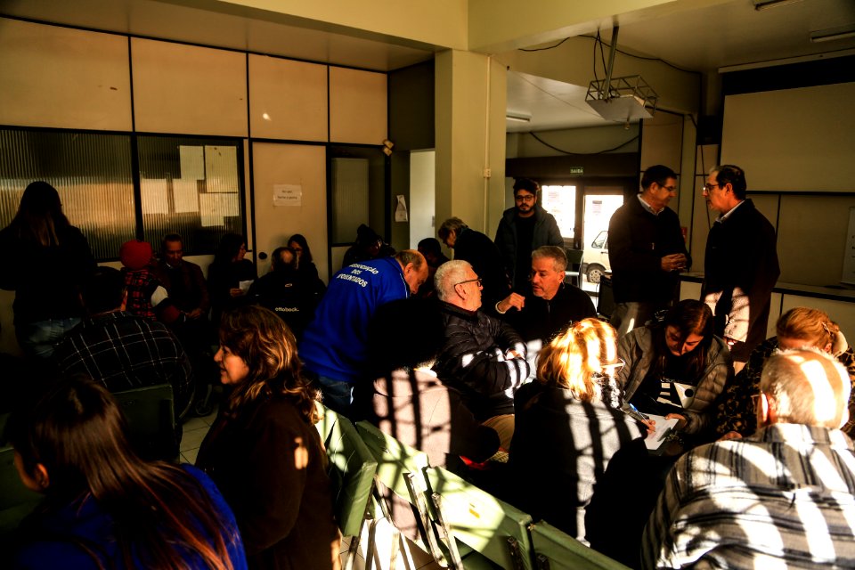 10.07.2018 - Consulta sobre o Plano de Mobilidade Urbana de Pelotas com idosos e cadeirantes - Foto: Gustavo Vara