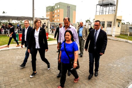 20.12.2017 - Prefeita Paula Mascarenhas e vice Idemar Barz na entrega dos residenciais Roraima e Amazonas