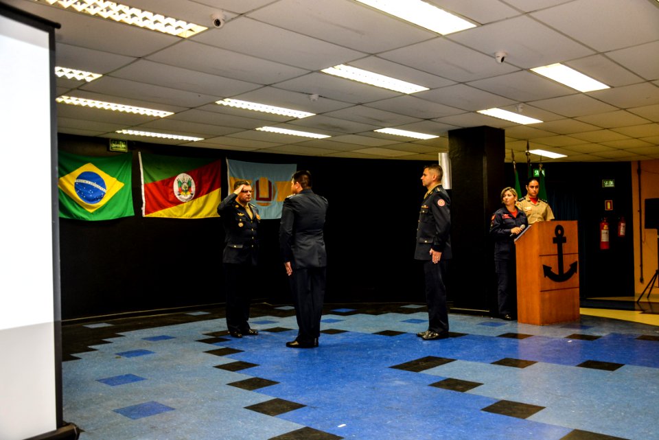 13.12.2017 - Vice-prefeito Idemar Barz na Passagem de Comando do 3º Batalhão de Bombeiro Militar