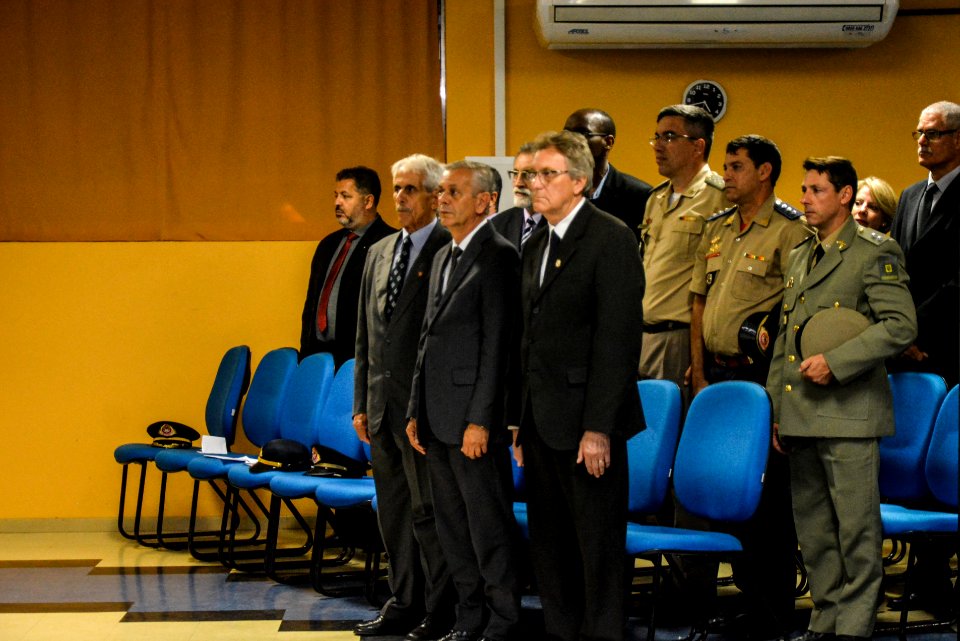 13.12.2017 - Vice-prefeito Idemar Barz na Passagem de Comando do 3º Batalhão de Bombeiro Militar