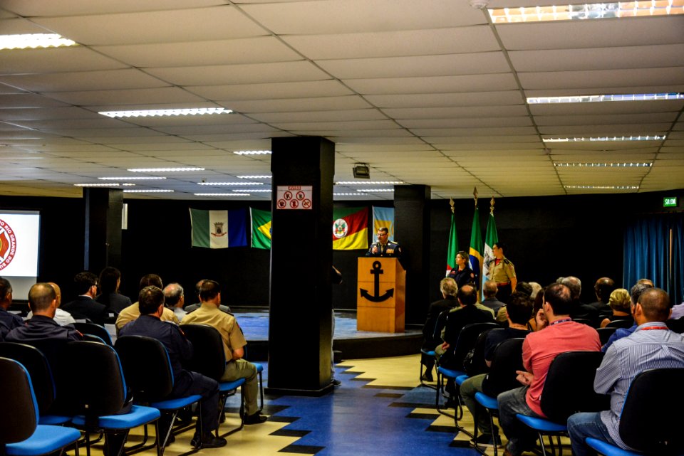 13.12.2017 - Vice-prefeito Idemar Barz na Passagem de Comando do 3º Batalhão de Bombeiro Militar