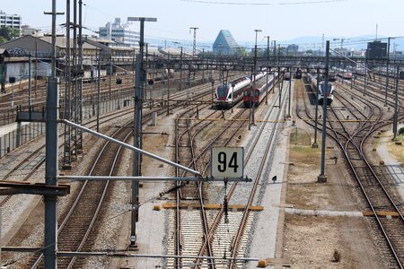 Track traffic rails photo