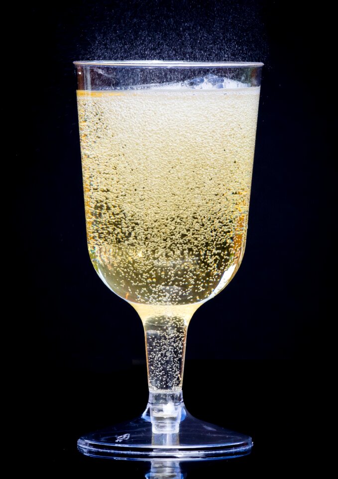 Glass drink celebration