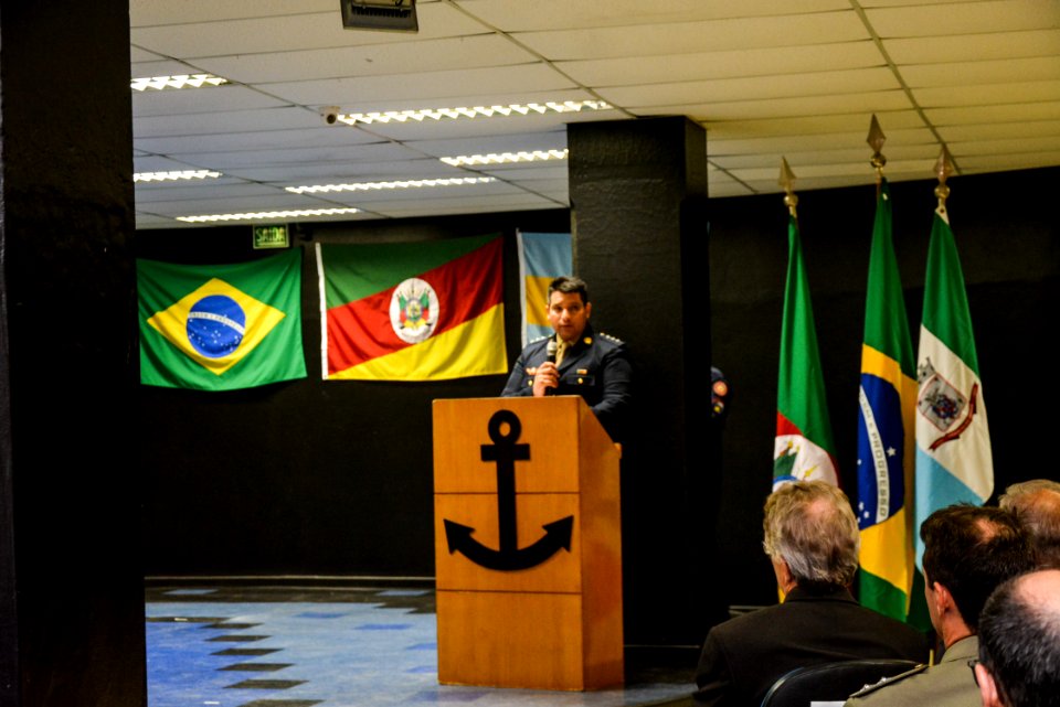 13.12.2017 - Vice-prefeito Idemar Barz na Passagem de Comando do 3º Batalhão de Bombeiro Militar