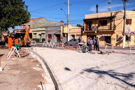 17.04.2018 Obra rotatória Av Brasil com Saturino de Brito - Fotos Gustavo Mansur