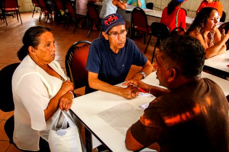 12.01.2018 - Cadastro do cartão reforma no bairro Dunas