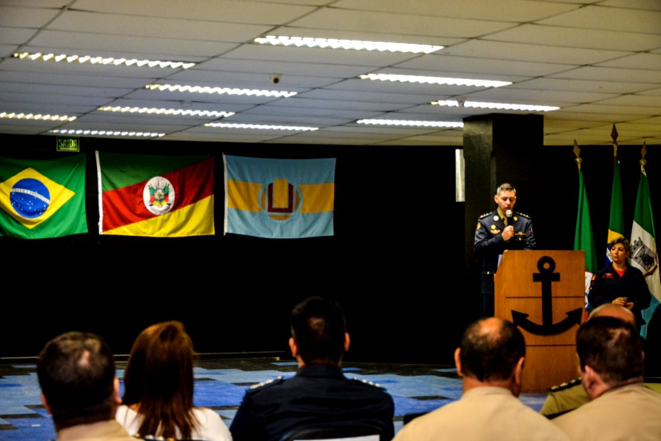 13.12.2017 - Vice-prefeito Idemar Barz na Passagem de Comando do 3º Batalhão de Bombeiro Militar