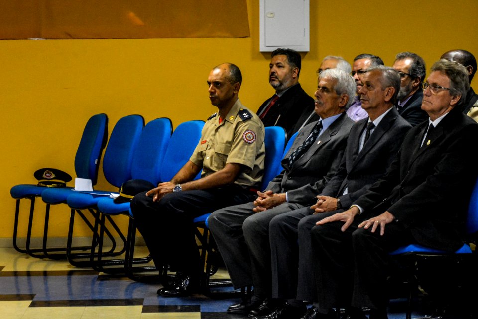 13.12.2017 - Vice-prefeito Idemar Barz na Passagem de Comando do 3º Batalhão de Bombeiro Militar