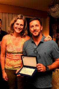 18.01.2018 - Prefeita Paula Mascarenhas no Sarau e Homenagem SESC
