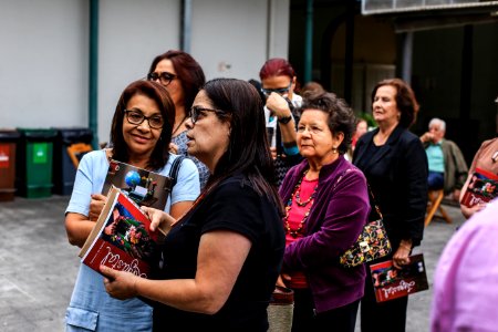18.12.2017 - Prefeita Paula Mascarenhas no lançamento do Livro Relicário de afetos - Lu Gastal