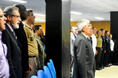 13.12.2017 - Vice-prefeito Idemar Barz na Passagem de Comando do 3º Batalhão de Bombeiro Militar