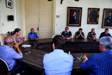 23.01.2018 -  Prefeita Paula Mascarenhas na reunião do grupo das PPPS e CTM da Iluminação Pública
