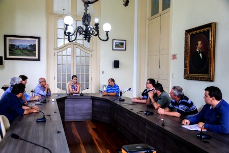 23.01.2018 -  Prefeita Paula Mascarenhas na reunião do grupo das PPPS e CTM da Iluminação Pública
