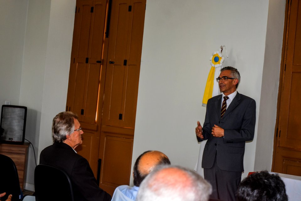 14.12.2017 - Vice-prefeito Idemar Barz na entrega de títulos sociais beneméritos do IHGPEL - Instituto Histórico Geográfico de Pelotas