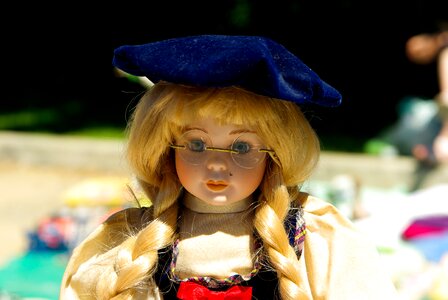 Flea market doll toy