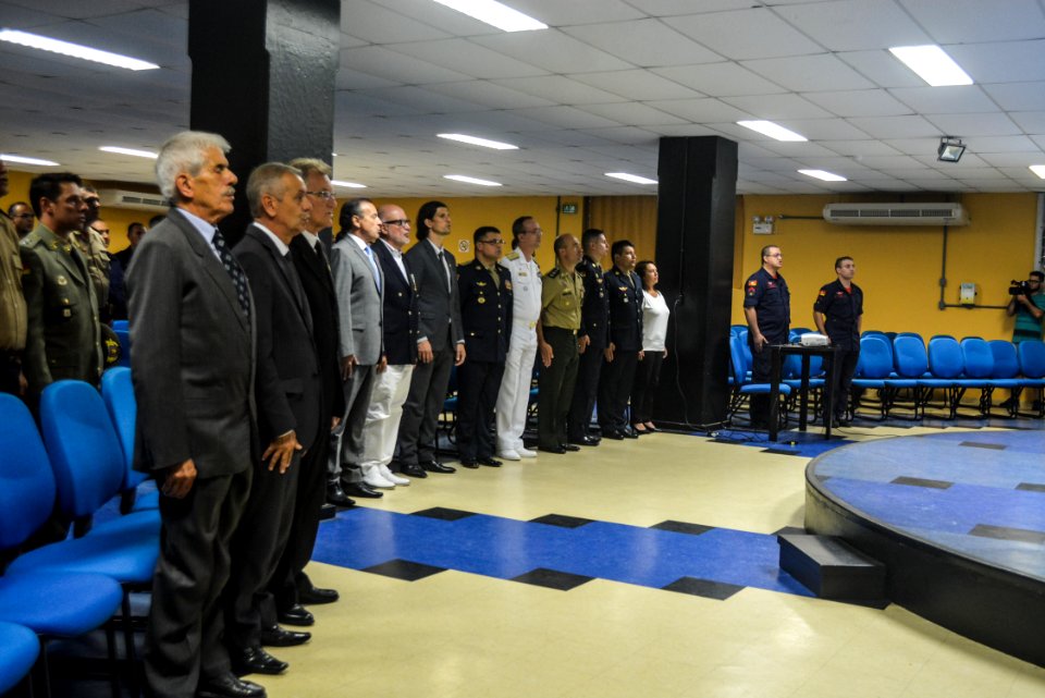 13.12.2017 - Vice-prefeito Idemar Barz na Passagem de Comando do 3º Batalhão de Bombeiro Militar