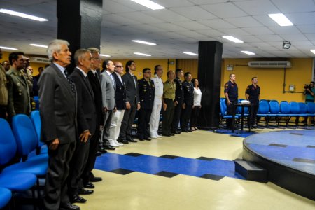 13.12.2017 - Vice-prefeito Idemar Barz na Passagem de Comando do 3º Batalhão de Bombeiro Militar