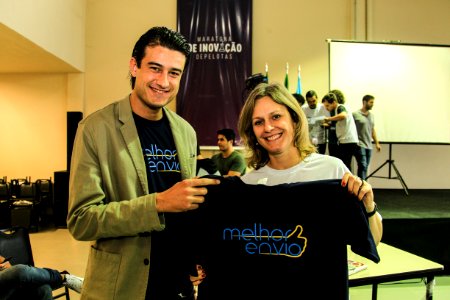 29.10.2017 - Prefeita Paula Mascarenhas participa do  encerramento da Maratona de Inovação de Pelotas