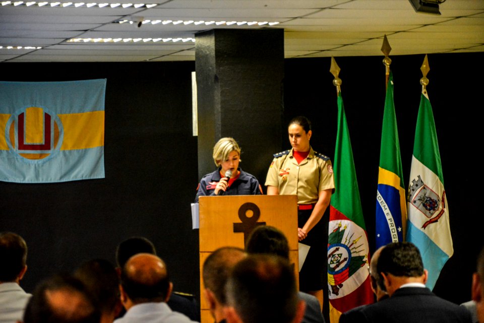 13.12.2017 - Vice-prefeito Idemar Barz na Passagem de Comando do 3º Batalhão de Bombeiro Militar
