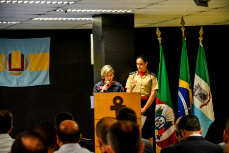 13.12.2017 - Vice-prefeito Idemar Barz na Passagem de Comando do 3º Batalhão de Bombeiro Militar