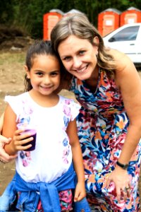27.01.2018 - Prefeita Paula Mascarenhas durante abertura e Festa da Colheita da Uva, 8º Distrito, Colônia Santa Helena, propriedade de Dirceu Kurz - Foto: Gustavo Vara