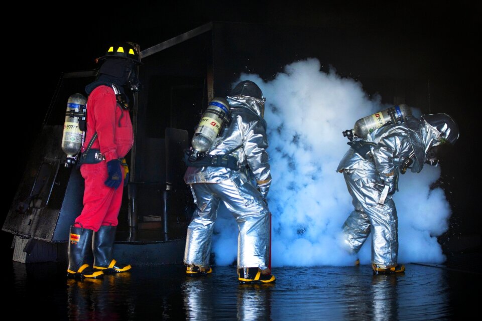 Fire controlled smoke