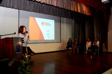 15.03.2018 - Gab Prefeita - Palestra Aprendizagem socioemocional na escola - Foto Marcel Avila