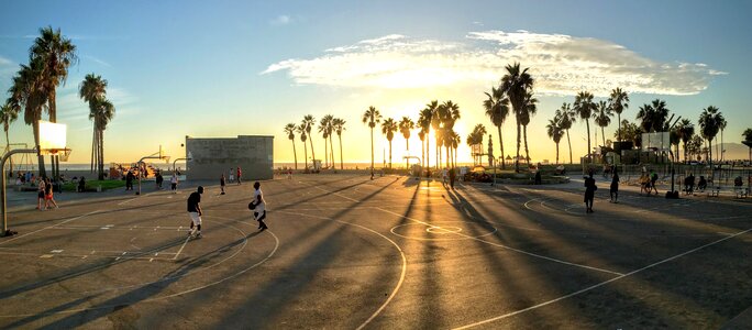 Court basketball court outdoor