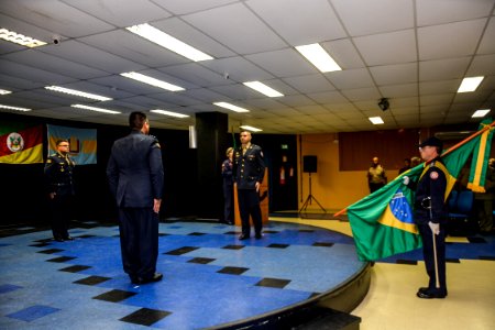 13.12.2017 - Vice-prefeito Idemar Barz na Passagem de Comando do 3º Batalhão de Bombeiro Militar