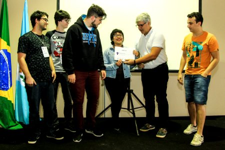 29.10.2017 - Prefeita Paula Mascarenhas participa do  encerramento da Maratona de Inovação de Pelotas