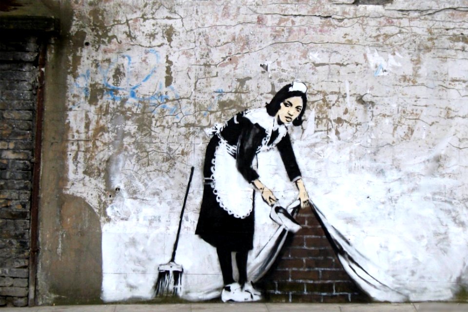 [tribute to BANKSY] - web image
