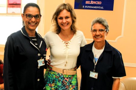 17.01.2018 - Prefeita Paula Mascarenhas na adesão da maternidade da Santa Casa de Misericórdia ao Pacto Pelotas Pela Paz
