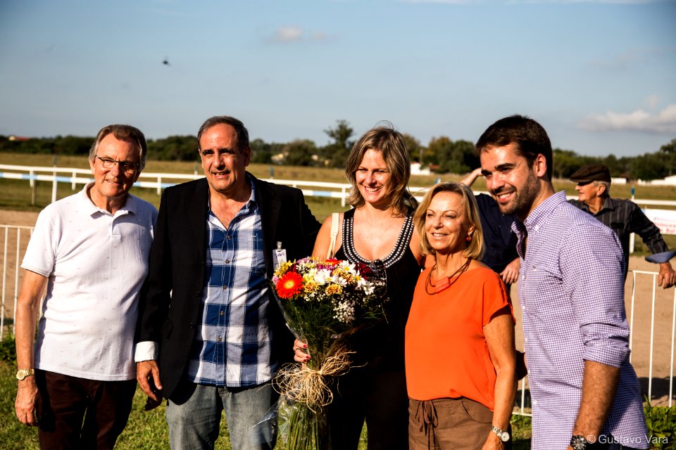 08.04.2018 - Prefeita Paula Mascarenhas e o vice Idemar Barz participam do 81º GP Princesa do Sul de Turfe em homenagem à prefeita municipal - Foto: Gustavo Vara