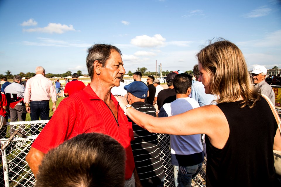 08.04.2018 - Prefeita Paula Mascarenhas e o vice Idemar Barz participam do 81º GP Princesa do Sul de Turfe em homenagem à prefeita municipal - Foto: Gustavo Vara
