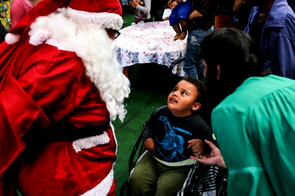 19.12.2017 - Prefeita Paula Mascarenhas na Festa de Natal Para as Crianças dos Abrigos