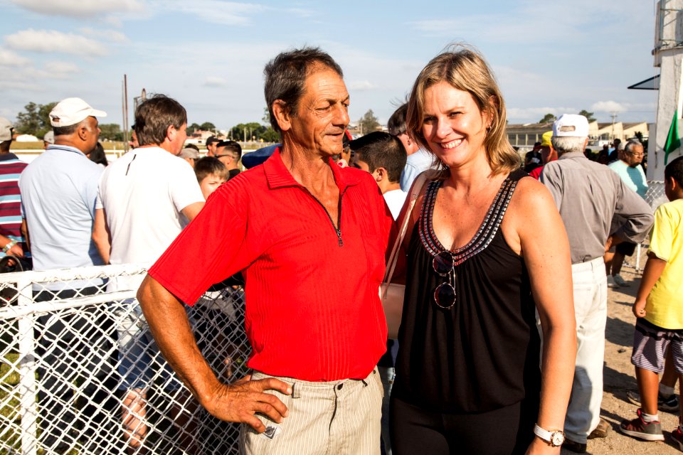 08.04.2018 - Prefeita Paula Mascarenhas e o vice Idemar Barz participam do 81º GP Princesa do Sul de Turfe em homenagem à prefeita municipal - Foto: Gustavo Vara