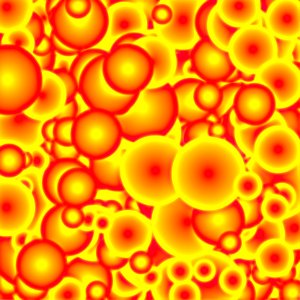 Bubbles with light