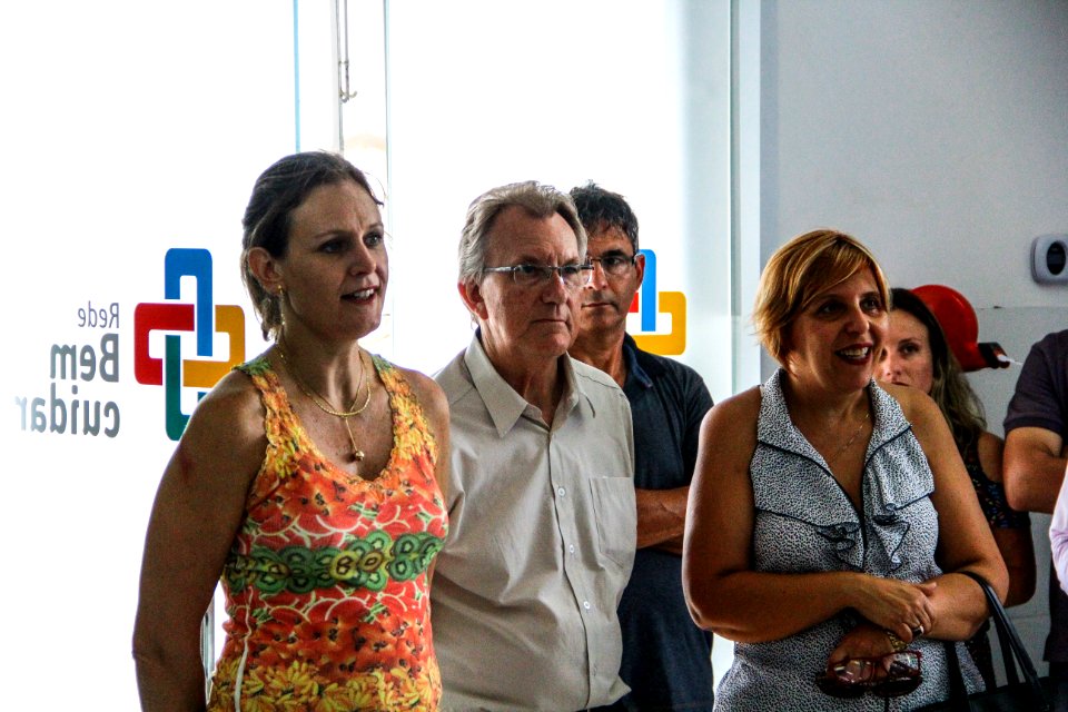 28.12.2017 - Prefeita Paula Mascarenhas em visita à UBS Sanga Funda - Rede Bem Cuidar