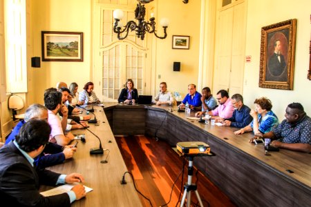 06.11.2017 - Prefeita Paula Mascarenhas em reunião com Vereadores