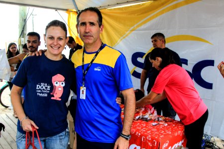 28.01.2018 - Prefeita Paula Mascarenhas participa da Cãominhada do jornal Diário Popular na Praia do Laranjal
