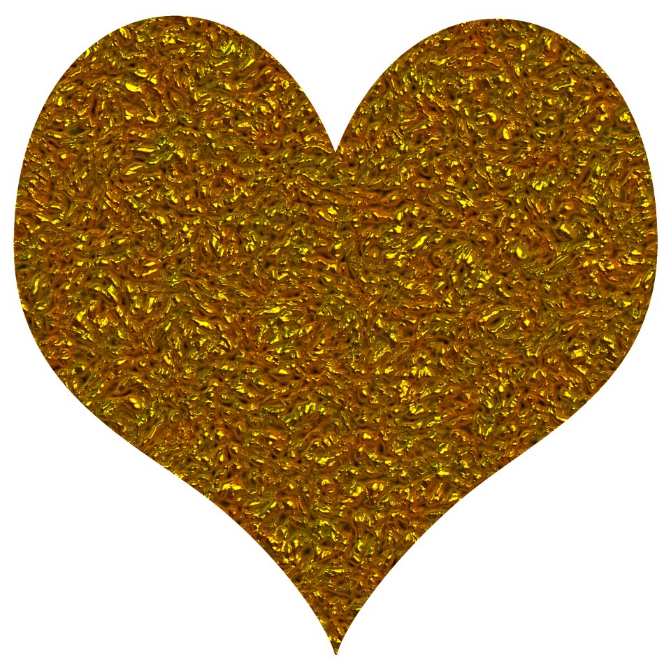 Metallic heart