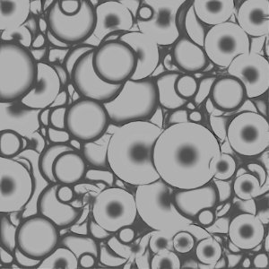 Bubbles with light