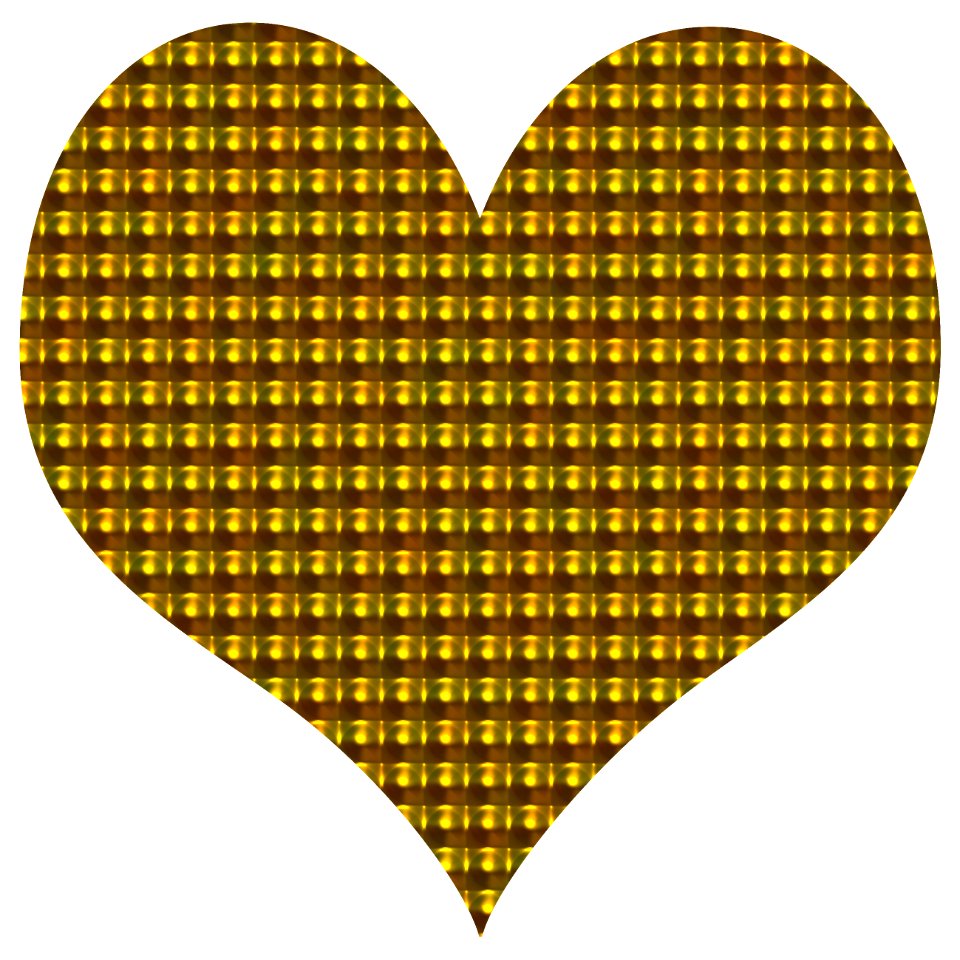 Metallic heart