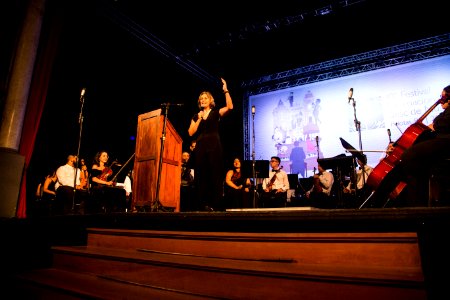 20.01.2020 - Abertura do Festival Internacional Sesc de Música, com a apresentação da Orquestra Jovem Sesc Pará - Foto: Gustavo Vara photo