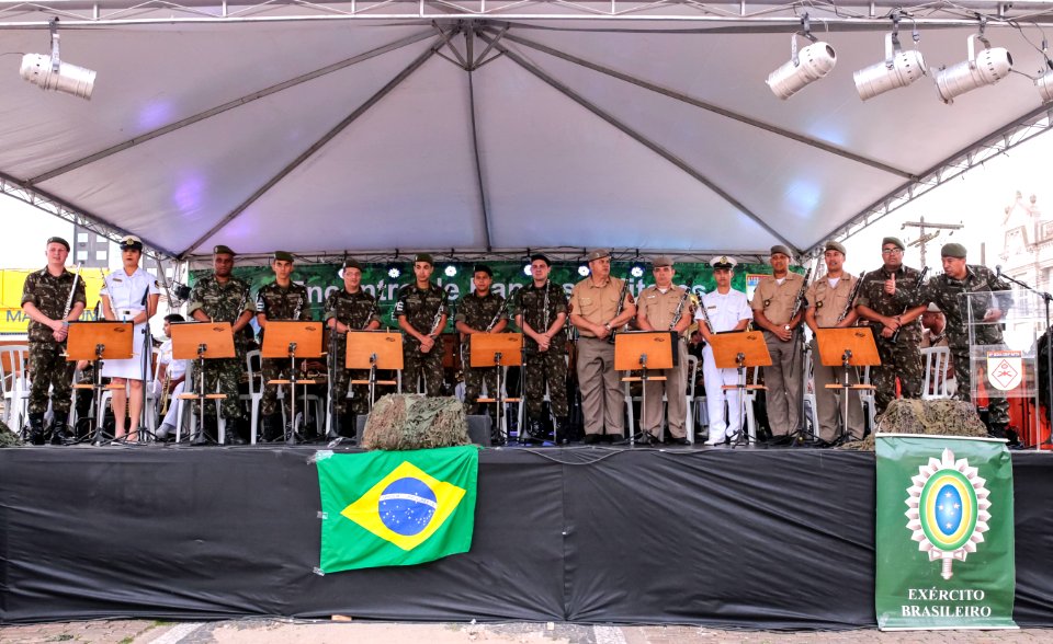 07.11.2017 Encontro de bandas militares - Fotos Gustavo Mansur
