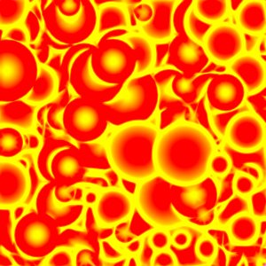 Bubbles with light