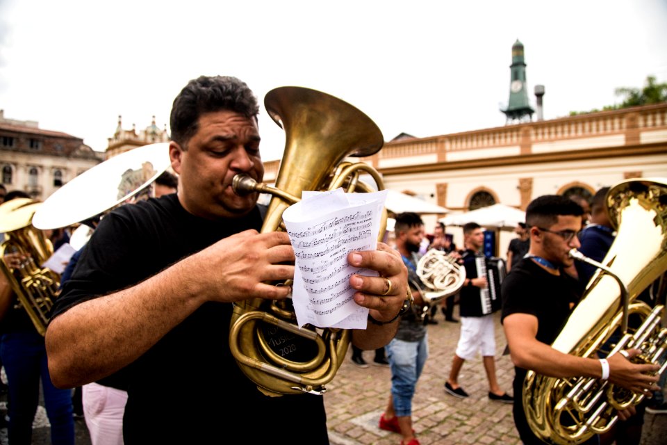 20.01.2020 - Cortejo musical do Festival Internacional Sesc de Música - Foto: Gustavo Vara