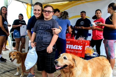 28.01.2018 - Prefeita Paula Mascarenhas participa da Cãominhada do jornal Diário Popular na Praia do Laranjal